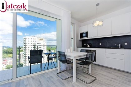 Polecam nowoczesny 48 m² apartament z balkonem i miejscem garażowym mieszkanie Gdańsk, Morena, CENTRAL PARK, RAKOCZEGO FRANCISZKA
