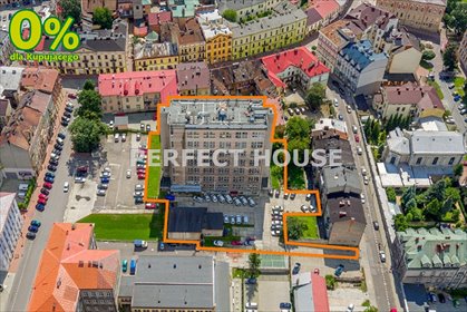 Duży obiekt biurowy z parkingiem (4807 m²) w Tarnowie lokal użytkowy Tarnów, Centrum, Legionów