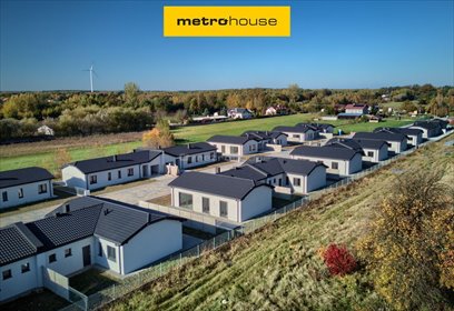 Nowoczesny dom 109,96 m² z garażem i ogrodem dom Ławy