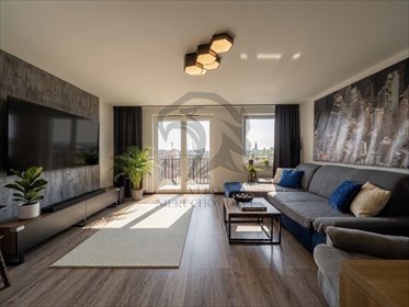 Przestronne 3-pokojowe mieszkanie z panoramicznym widokiem mieszkanie Łódź, Górna, Górna