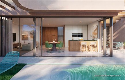 Nowoczesny dom z widokiem na pole golfowe, 3 sypialnie dom Murcja