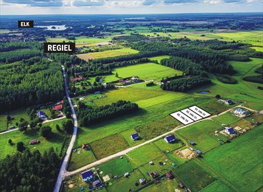 Na sprzedaż działki budowlane 1080 m² w Regielu, blisko Ełku działka Ełk, Regiel, Gajowa