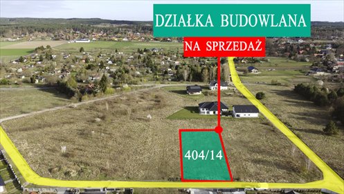 działka na sprzedaż 1449m2 działka Droszków