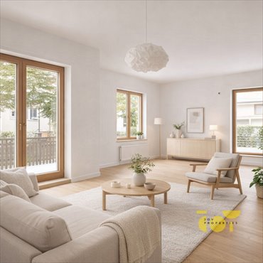 Przestronne 120 m² z tarasem i balkonem w zamkniętym osiedlu mieszkanie Warszawa, Wesoła, Jana Pawła II