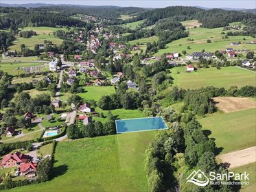 Polecam działkę 15 arów w Myczkowie z planem zagospodarowania działka Myczków
