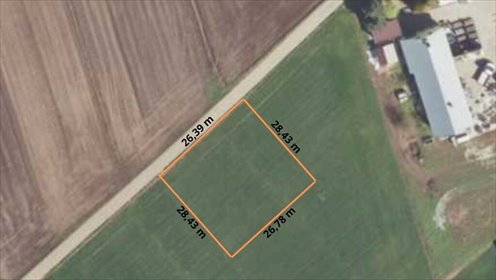 działka na sprzedaż 766m2 działka Studzian