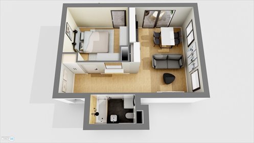 Do sprzedania 2-pokojowe mieszkanie 40,35 m² w Kielcach mieszkanie Kielce, Centrum