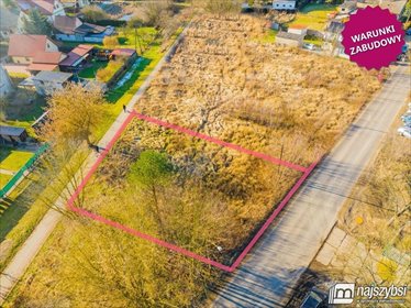 działka na sprzedaż 884m2 działka Goleniów, Helenów
