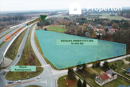 działka na sprzedaż 16959m2 działka Radziejowice-Parcel