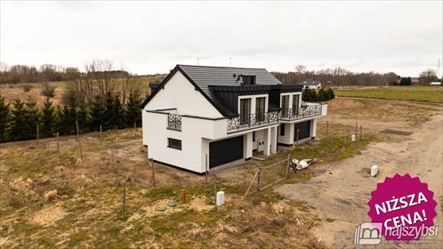 Dom bliźniaczy 146 m² z ogródkiem, blisko Kołobrzegu - polecam! dom Kołobrzeg, Stramnica