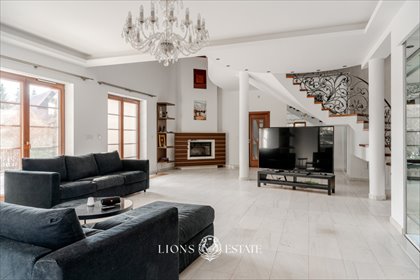 Polecam przestronny dom 550 m² z ogrodem, sauną i garażem dom Warszawa, Wilanów Zawady