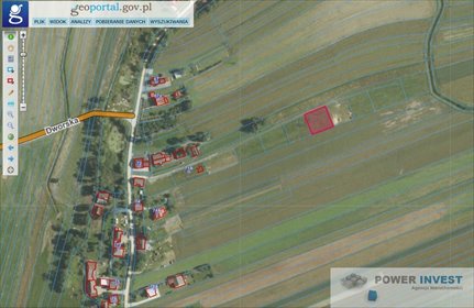 Działka 806 m² w Szczurowej z mediami i planem zagospodarowania działka Szczurowa