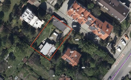 działka na sprzedaż 752m2 działka Wrocław, Fabryczna, Oporów, Solskiego Ludwika