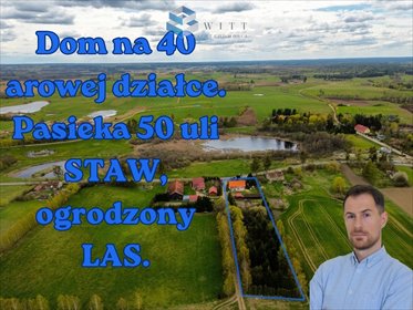 Urokliwy dom z duszą, pasieką i własnym lasem dom Brzydowo
