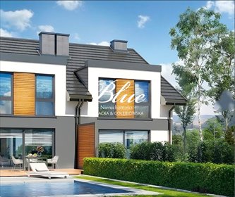 Nowoczesny bliźniak 156 m2 z garażem i tarasem dom Mierzyn