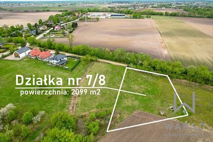 działka na sprzedaż 2100m2 działka Kręczki, Zaciszna