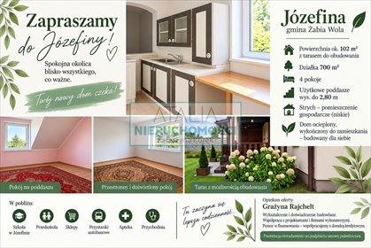 Do sprzedania dom 87 m² z tarasem w Józefinie dom Józefina