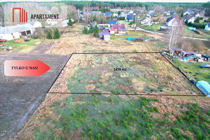 Działka z warunkami zabudowy, 1479 m², Kwieki działka Kwieki