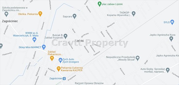 Działka 5918 m2 pod zabudowę w Lipinkach, blisko Warszawy działka Lipinki