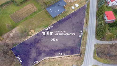 działka na sprzedaż 2507m2 działka Sonina