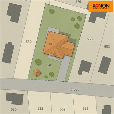 Działka 3342 m² pod dom lub osiedle w Markuszach - zapraszam dom Markusy