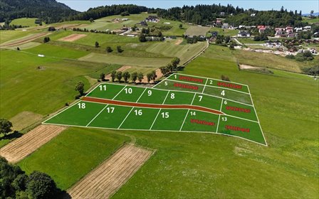 Działka 1210 m2 pod dom lub rekreację, blisko jeziora działka Falsztyn