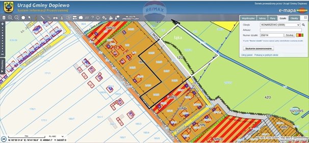 działka na sprzedaż 5169m2 działka Konarzewo, Dopiewska