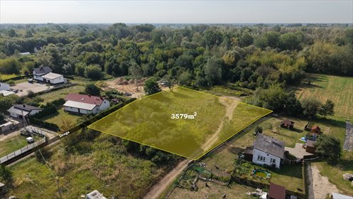 działka na sprzedaż 3579m2 działka Skierdy