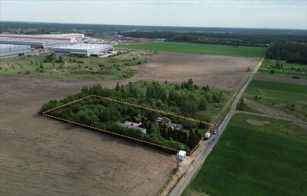 Teren inwestycyjny 4005 m² przy przy węźle S8 działka Piotrków Trybunalski, Tomaszowska