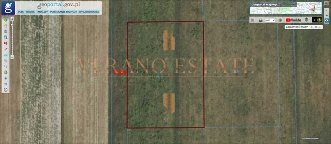 działka na sprzedaż 3000m2 działka Adamów Drwalewski