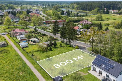 Działka 800 m² pod dom w spokojnej okolicy Płoni działka Szczecin, Płonia, Klonowa