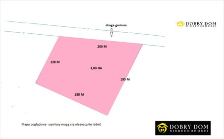 działka na sprzedaż 30300m2 działka Krynki