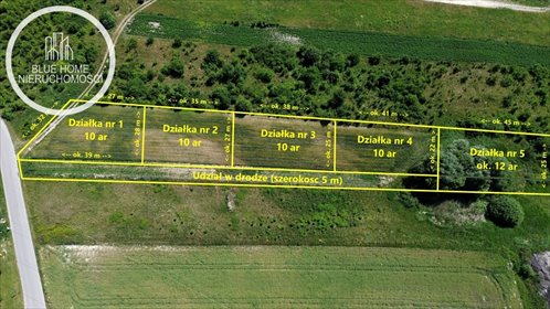 Działki budowlane od 10 arów w Zawadówce – inwestycja i wymarzone miejsce działka Zawadówka, Cicha