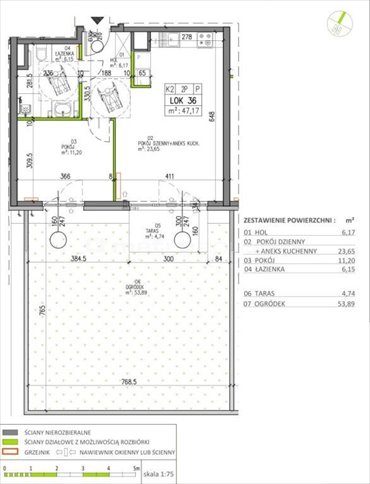 mieszkanie na sprzedaż 47m2 mieszkanie Warszawa, Białołęka