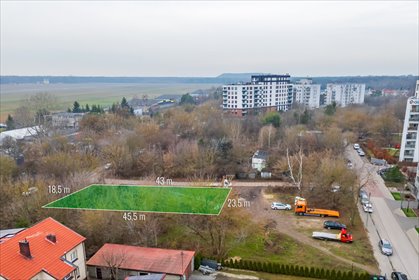 działka na sprzedaż 935m2 działka Warszawa, Bielany, Chomiczówka, Księżycowa