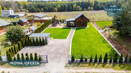 Urokliwy dom 70 m² z tarasem i fotowoltaiką dom Cieszanowice