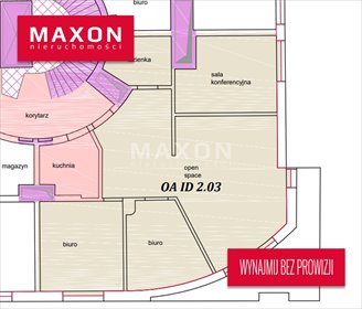 Zapraszam do wynajęcia nowoczesnego biura 114 m² z balkonem i parkingiem lokal użytkowy Warszawa, Śródmieście, Dobra