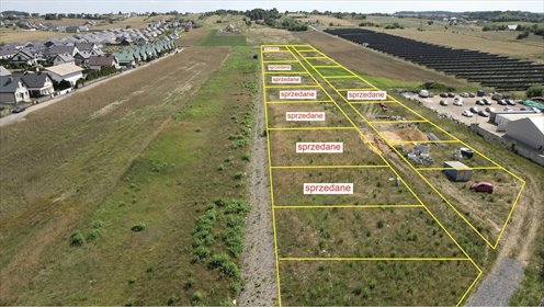 działka na sprzedaż 580m2 działka Nakło
