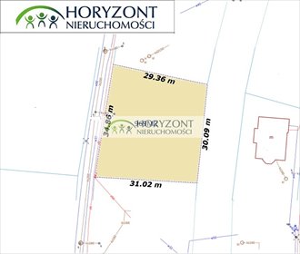 działka na sprzedaż 969m2 działka Szymbark