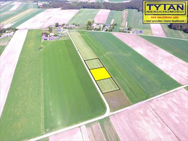 działka na sprzedaż 1327m2 działka Czerwone