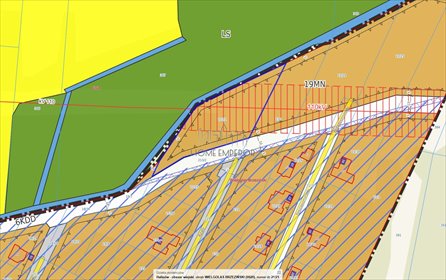 Działka 3018 m² pod zabudowę jednorodzinną - media w pobliżu działka Wielgolas Brzeziński, Azalii