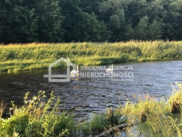 Polecam działkę 1010 m² nad jeziorem Łebsko z widokiem na wydmy działka Izbica