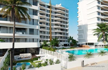 Ekskluzywne 3-pokoje z widokiem na morze, blisko plaży mieszkanie La Manga Del Mar Menor