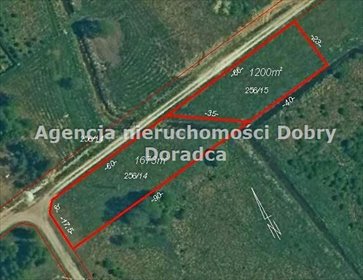 Na sprzedaż działka 1200 m² w Żelechowie z dostępem do mediów działka Żelechów, Kręta