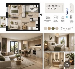 Zapraszam do mieszkania 36 m² z balkonem w Krzykach mieszkanie Wrocław, Franza Petera Schuberta