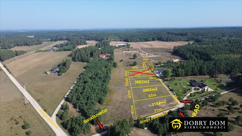 działka na sprzedaż 3184m2 działka Chraboły