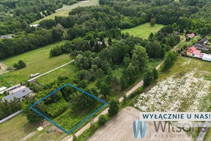 Działka 1500m² pod dom w spokojnej okolicy Błonie działka Błonie, Poprzeczna