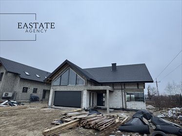 Dom wolnostojący 327m2 w stanie surowym z dużą piwnicą i garażem dom Krusze, Krzemowa