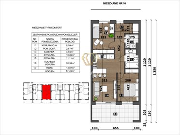 mieszkanie na sprzedaż 57m2 mieszkanie Częstochowa, Zimowa