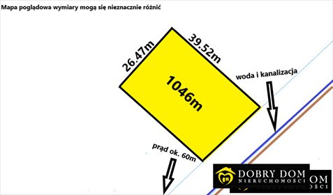 Działka 1046 m² z mediami w Turośni Kościelnej - polecam działka Turośń Kościelna